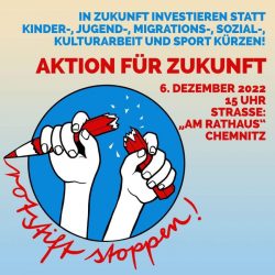Aktion für Zukunft - Rotstift stoppen / Netzwerk für Kultur- und Jugendarbeit e.V.